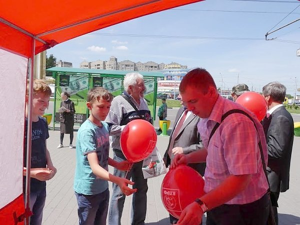 Липецк: 100 шаров за полчаса