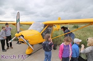 В Керчи на выставке авиатехники был всего один самолет