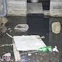 В Керчи затоплен подвал жилого дома