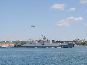 В Севастополь прибыл фрегат «Адмирал Григорович»