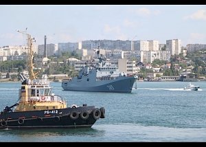 В Севастополь прибыл новейший сторожевой корабль «Адмирал Григорович»
