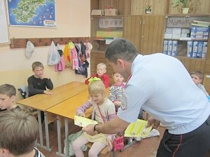 Белогорские полицейские провели уроки правовой грамотности для детей