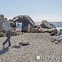 Водолазы поднимают со дна Черного моря тонны строительного мусора