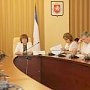 Алла Пашкунова приняла участие в заседании рабочей группы по социальным вопросам Крыма