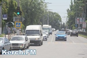 В Керчи перекрыли часть города