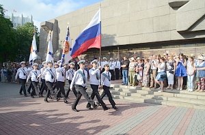 Около 100 новобранцев Черноморского флота торжественно приняли присягу