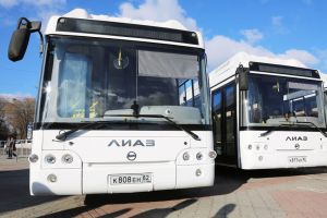 Приобретенные в прошлом году 110 новых автобусов марки «ЛиАЗ» выйдут на городские маршруты Симферополя и Керчи до 1 августа 2016 года – министр транспорта Крыма