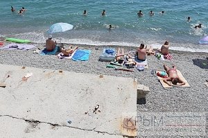 Большинство пляжей Гурзуфа находятся в удовлетворительном состоянии – итоги рейда