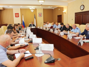 В Крыму прошло заседание координационного совета по обеспечению правопорядка