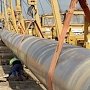 Возведение газопровода в Крым идёт с отставанием на три месяца