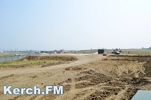 В Керчи ведутся работы на строительстве дома для переселенцев