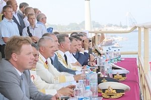 Делегация депутатов парламента Французской Республики стала почетными гостями на праздновании Дня военно-морского флота в Севастополе
