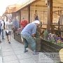 Алуштинские коммунальщики снесли в Профессорском уголке незаконное кафе