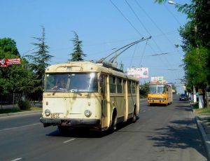 Транспортный коллапс в Симферополе: на линию вышли 8% троллейбусов