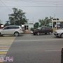 В Керчи на пешеходном переходе столкнулись две легковушки
