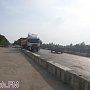 В Керчи начали следить за грузовиками на Аршинцевском мосту
