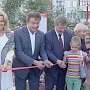 В Новосибирске депутаты-коммунисты открыли спортивную площадку по сдаче норм ГТО
