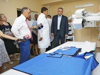 Сергей Аксёнов ознакомился с ходом ремонтных работ детской клинической больницы в Симферополе