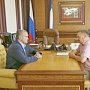 Сергей Аксёнов провёл рабочую встречу с главой администрации Джанкойского района