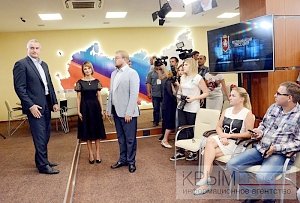 Глава Крыма открыл республиканский медиацентр