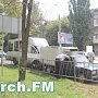 В Керчи маршрутка врезалась в легковушку