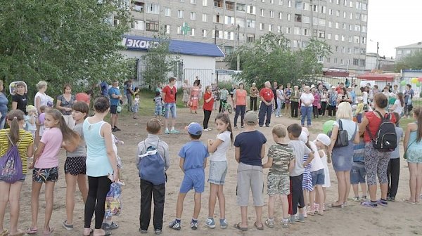 Забайкальский край. «Русский лад» и «Надежда России» организовали праздник для детворы