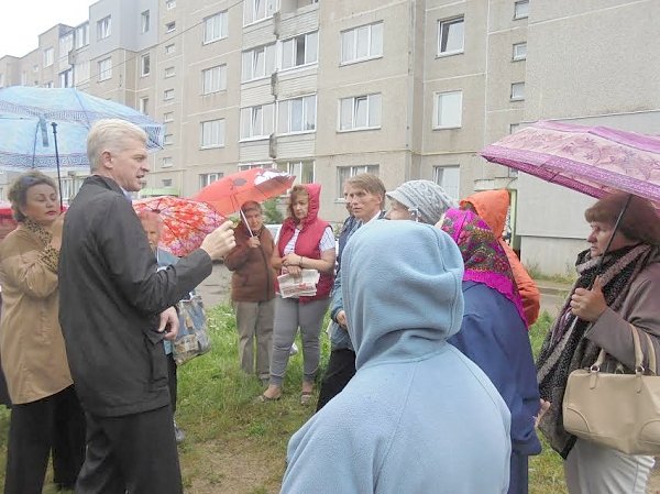 Калининградская область. Игорь Ревин провел встречи с избирателями в Светлогорске