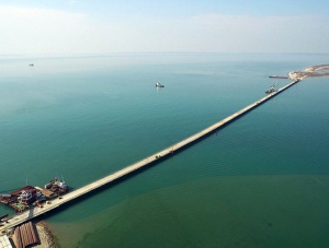 Трасса водных гонок пройдёт вдоль строительства Керченского моста