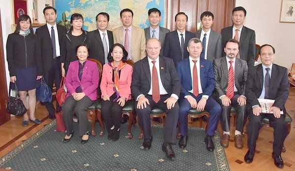 Г.А. Зюганов встретился с делегацией ЦК Компартии Вьетнама