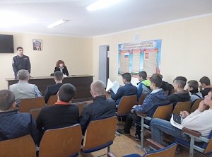 В ОМВД России по Советскому району организована профилактическая встреча с учащимися