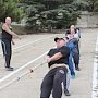 Керченские спасатели забрали бронзу в соревнованиях по перетягиванию каната