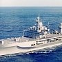 Американский корабль шпионит в Чёрном море