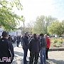 На сход граждан к жителям Героевки представители администрации Керчи не приехали