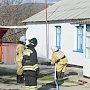 Специалисты МЧС провели пожарно-тактическое занятие с пожарными командами сельской местности