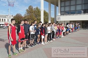 Фестиваль уличного баскетбола прошёл на выходных в Симферополе