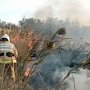 На выходных по Крыму прокатилась дюжина пожаров