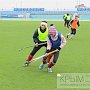Сборная Москвы для девушек до 14 лет по хоккею на траве тренируется в Евпатории