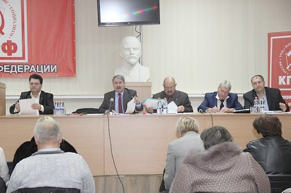 Прошёл объединенный Пленум Крымского рескома и КРК КПРФ