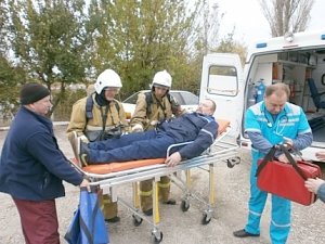 Крымские пожарные оттачивают свое мастерство