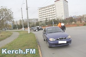 В Керчи с утра произошла ещё одна авария