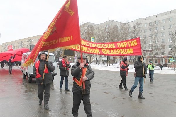 Очередную годовщину Великой Октябрьской социалистической революции отметили в Пскове