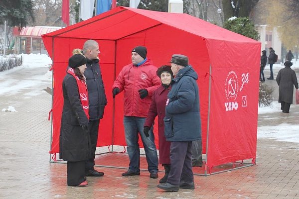 В Рязани завершились мероприятия, посвященные 99-й годовщине Великой Октябрьской социалистической революции