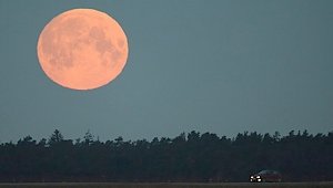 Крымчане завтра смогут увидеть самую большую за 70 лет Луну
