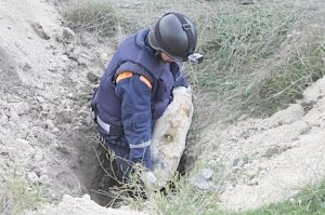 В Севастополе обезвредили взрывоопасные предметы времён Великой Отечественной войны (Видео)