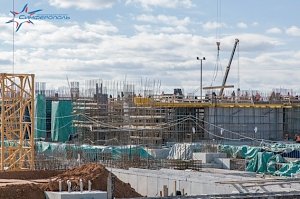 Начат монтаж конструкций нового терминала аэропорта «Симферополь»