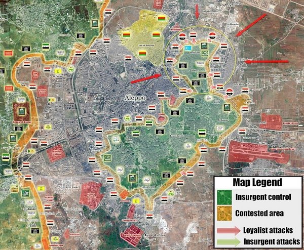 Неожиданный триумф в Алеппо: северный фронт террористов пал