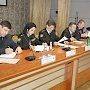 В МВД по Республике Крым прошло межведомственное совещание