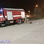 Керченские пожарные провели учения на автозаправке и в КРЭСе
