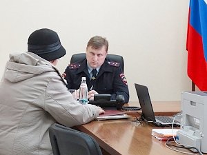 В УМВД России по г. Севастополю состоялся Общероссийский Единый день приема граждан