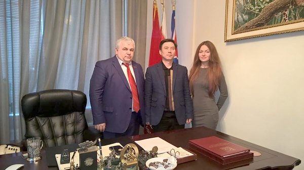 К.К. Тайсаев встретился с советником Посольства КНДР Пхе Мун Су